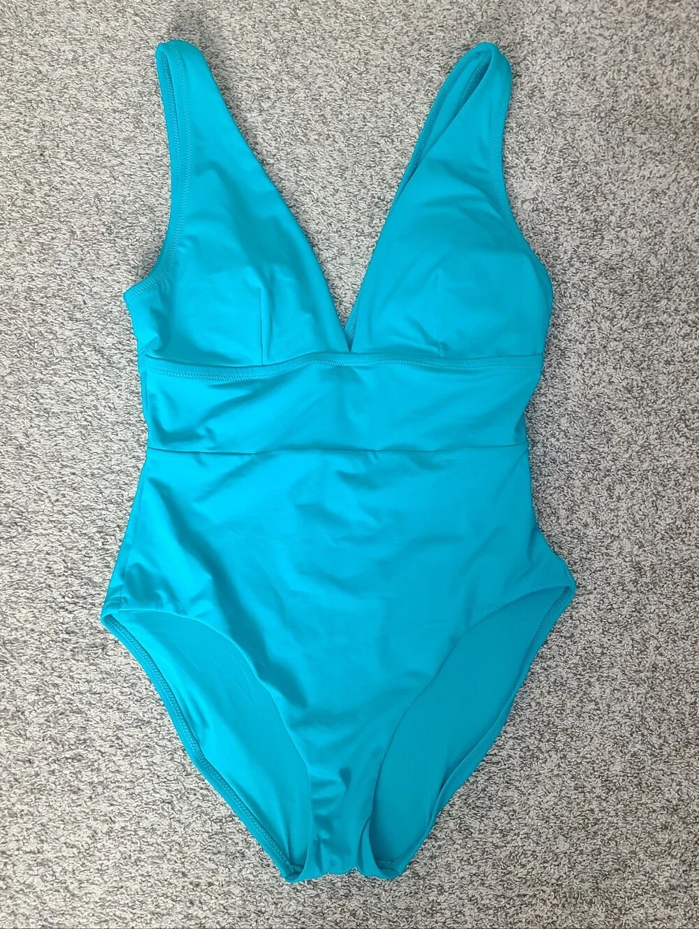 Tommy Bahama Palm Modern V Neck One Piece Swimsuit Size 8